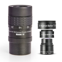 Окуляр Baader Hyperion Clickstop Universal Zoom 8-24 мм Mark IV, 1.25-2" + Лінза Барлоу (2454827)