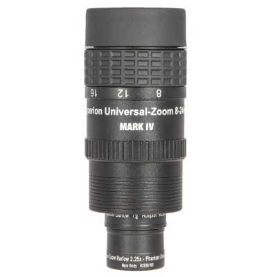 Окуляр Baader Hyperion Clickstop Universal Zoom 8-24 мм Mark IV, 1.25-2" + Лінза Барлоу (2454827)