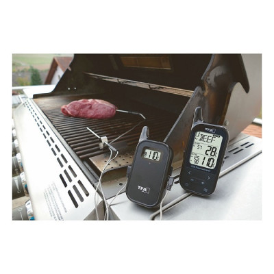 Термометр для барбекю з радіодатчиком TFA Küchen-Chef TWIN