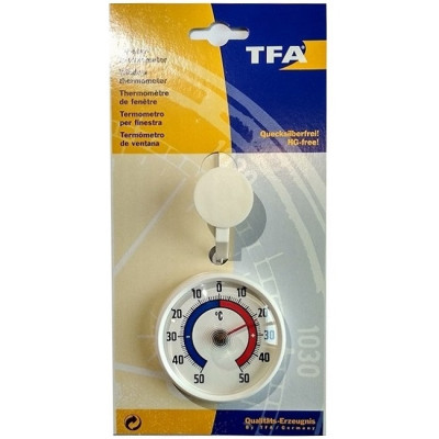 Термометр оконный механический на липучке TFA 146006