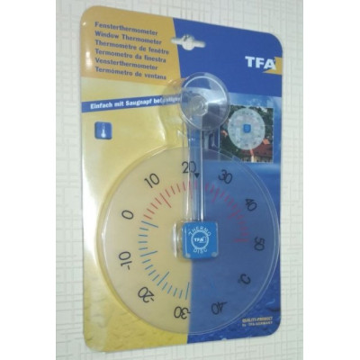 Термометр оконный механический на присоске TFA THERMO DISC 146020