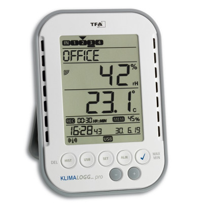 Термогігрометр з функцією реєстратора даних TFA KlimaLogg Pro 303039.IT