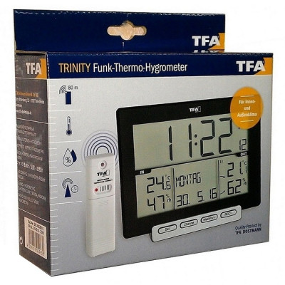 Термогігрометр з радіодатчиком TFA Trinity 30305801