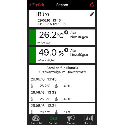 Датчик температури/ вологості TFA WeatherHub 30330302