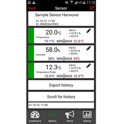 Датчик температури/ вологості TFA WeatherHub 30330402