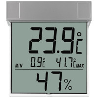 Термометр оконный с гигрометром цифровой TFA Vision 305020