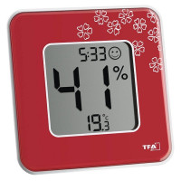 Термогігрометр цифровий з годинником TFA Style 30502105