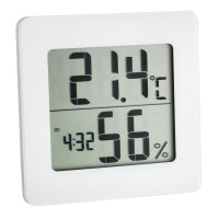 Термогігрометр з годинником цифровий TFA 30503302