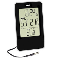 Термогігрометр з годинником цифровий TFA 30504801