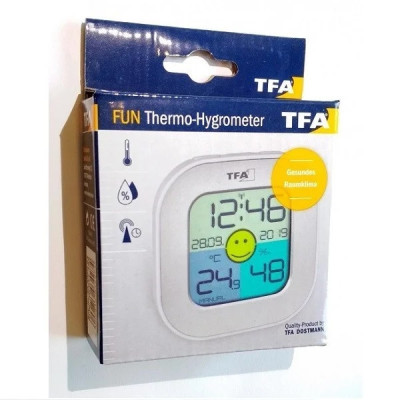 Термогігрометр цифровий TFA Fun 30505054
