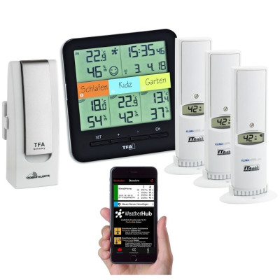 Метеостанція для смартфона TFA WeatherHub 31400702