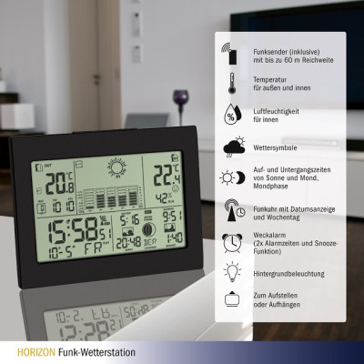 Метеостанція TFA Horizon 35115501