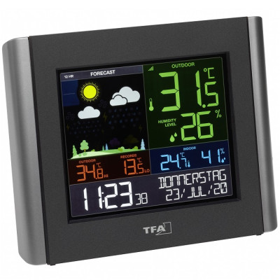 Метеостанція з WiFi і радіодатчиком TFA View Meteo 35800001