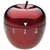 Таймер кухонный механический из металла TFA Яблоко 38103005