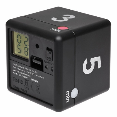 Таймер цифровий TFA "CUBE-TIMER" 3–5–7–10 хвилин