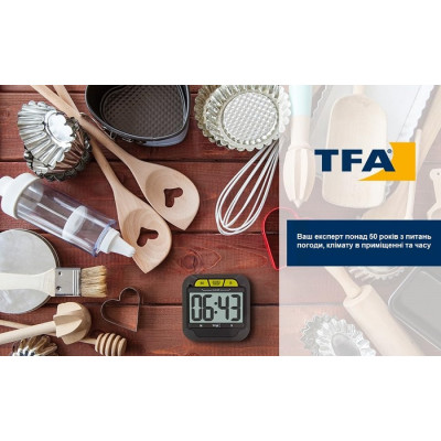 Таймер з секундоміром TFA 38205401