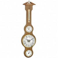 Метеостанция дуб с часами TFA 45300401