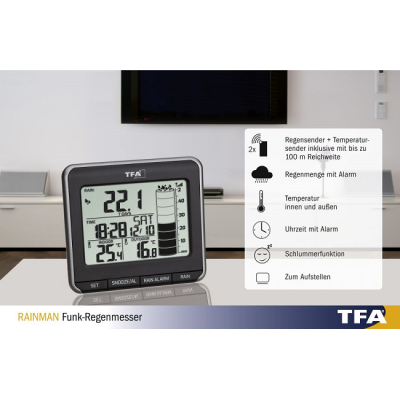 Метеостанція TFA Rainman 47300401