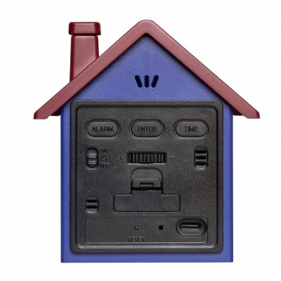 Будильник цифровой TFA в виде домика разноцветный 89x77x96 мм (60204606) Будильник цифровой TFA в виде домика разноцветный 89x77x96 мм (60204606)