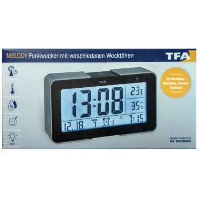 Годинник настільний TFA Melody 60254001