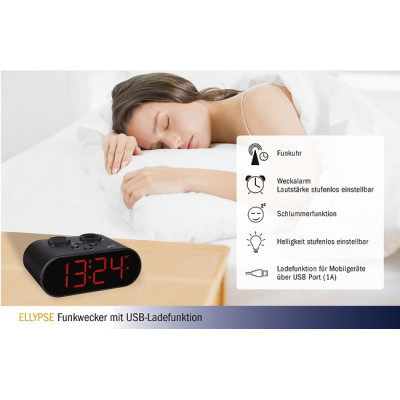 Годинник настільний TFA Ellypse 60255101