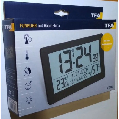 Годинник настінний TFA 60255701