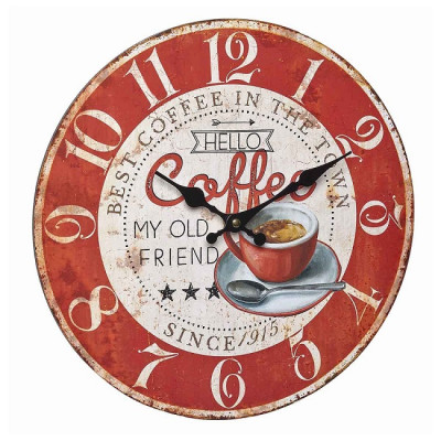 Годинник настінний TFA Vintage Coffee 60304512