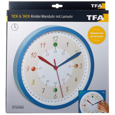 Годинник настінний TFA TICK & TACK 6030580691