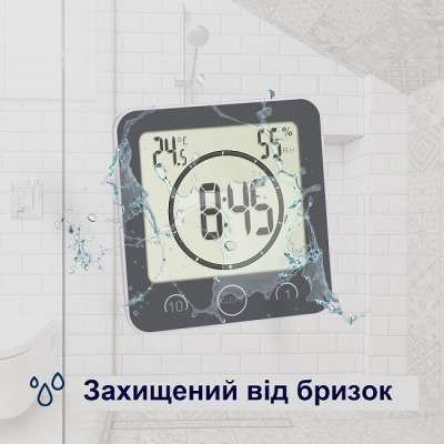Годинник для ванної кімнати TFA 60400110