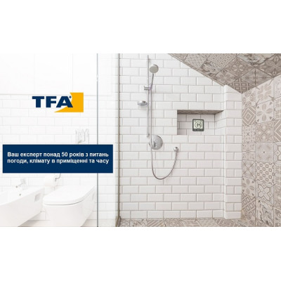 Годинник для ванної кімнати TFA 60400110