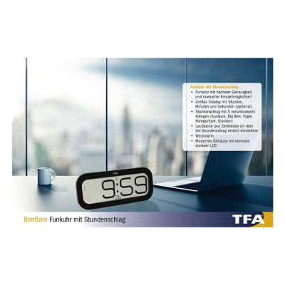 Годинник настільний TFA BimBam 60451401