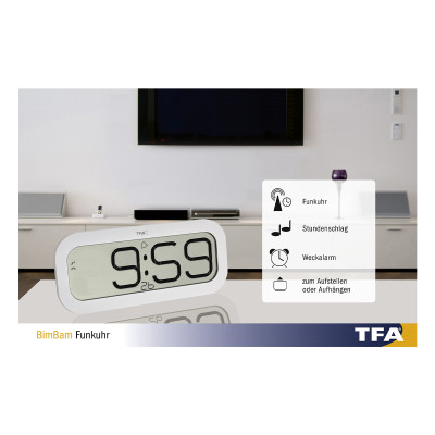 Годинник настільний TFA BimBam 60451402